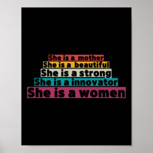 Poster Soutien aux droits des femmes