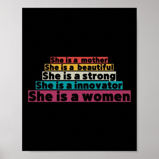 Poster Soutien aux droits des femmes (Devant)