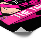 Poster Soutien contre le cancer du sein Admirez Honneur C (Coin)