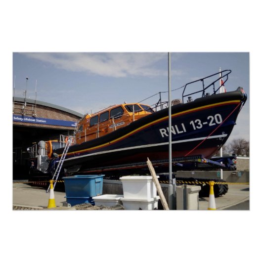 Poster Soutien de la RNLI (Devant)