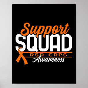 Poster Soutien De L'Escadron I Dystrophie Réflexe Syndrom