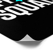 Poster Soutien de l'Escadron pour la sensibilisation à la (Coin)