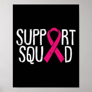 Poster Soutien Équipe de sensibilisation au cancer du sei