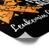 Poster Soutien familial Sensibilisation à la leucémie che (Coin)