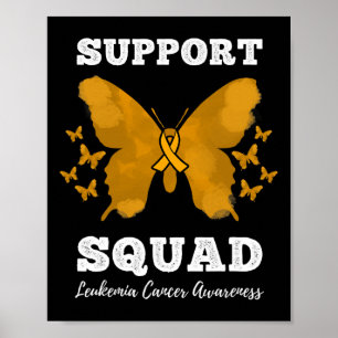 Poster Soutien Leucémie Cancer Sensibilisation Sang Canc