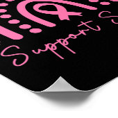 Poster Soutien Squad Sensibilisation au cancer du sein Ma (Coin)