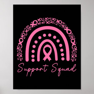 Poster Soutien Squad Sensibilisation au cancer du sein Ma