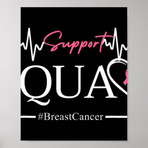 Poster Soutien Squad Sensibilisation au cancer du sein Ru