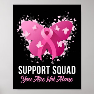 Poster Soutien Squad Sensibilisation au cancer du sein Ru