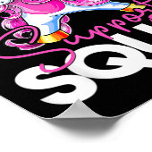 Poster Soutien Squad Sensibilisation au cancer du sein Un (Coin)