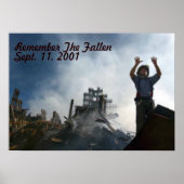 Poster Souvenez-vous de la chute (Devant)