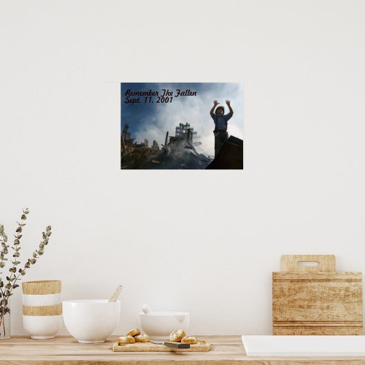 Poster Souvenez-vous de la chute (Cuisine)