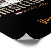 Poster Souvenir d'Amsterdam Netherlands (Coin)