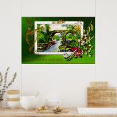 Poster souvenir de la Saint Patrick (Cuisine)