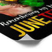 Poster Souvenir de mes ancêtres Junetdix Black 1865 (Coin)