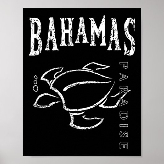 Poster Souvenir des Bahamas (Devant)