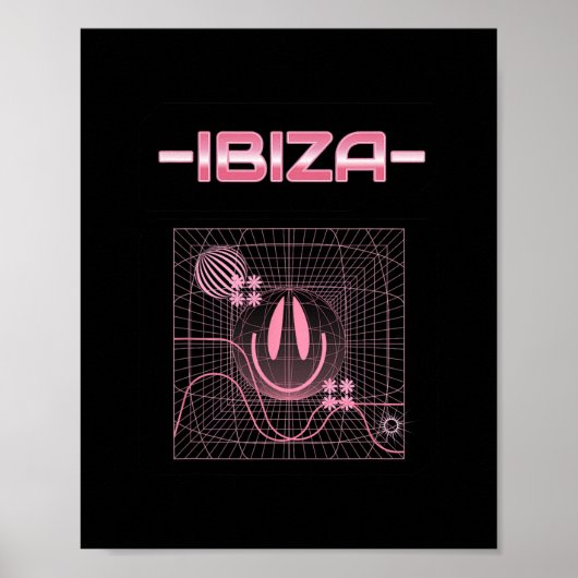 Poster Souvenir d'Ibiza (Devant)