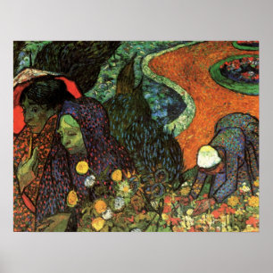 Poster Souvenir du jardin à Etten de Vincent van Gogh