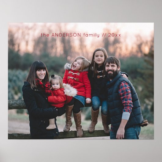 Poster Souvenirs 1 photo (Devant)