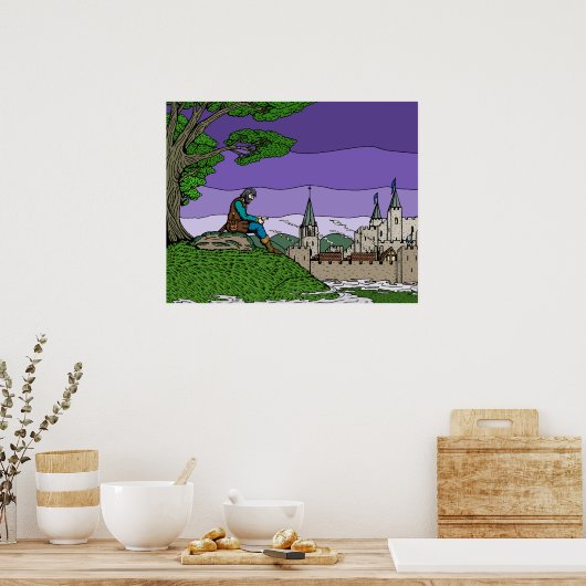 Poster Souvenirs de Camelot (Cuisine)