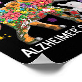 Poster Souvenirs de l'éléphant Alzheimer Alzheimer Alzhei (Coin)