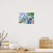 Poster Souvenirs de l'île de Captiva (Cuisine)