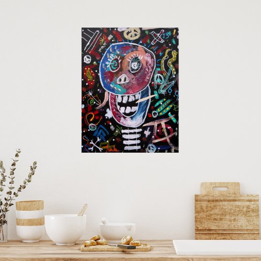 POSTER SOUVENIRS DES ANNÉES 70 (Cuisine)