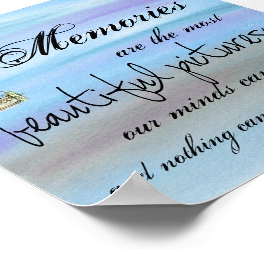 Poster Souvenirs - Devis (Coin)