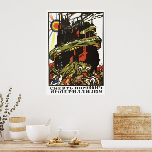Poster Soviet (Cuisine)