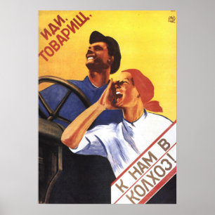 Poster soviétique