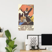Poster soviétique (Bureau à domicile)