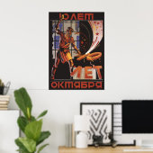 Poster soviétique (Bureau à domicile)