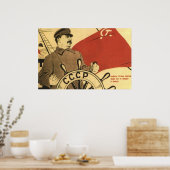 Poster soviétique (Cuisine)