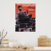 Poster soviétique (Cuisine)