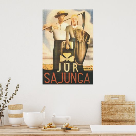 Poster soviétique (Cuisine)