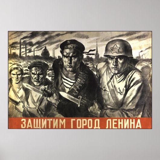 Poster soviétique (Devant)