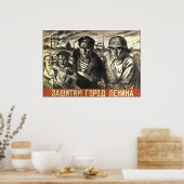 Poster soviétique (Cuisine)
