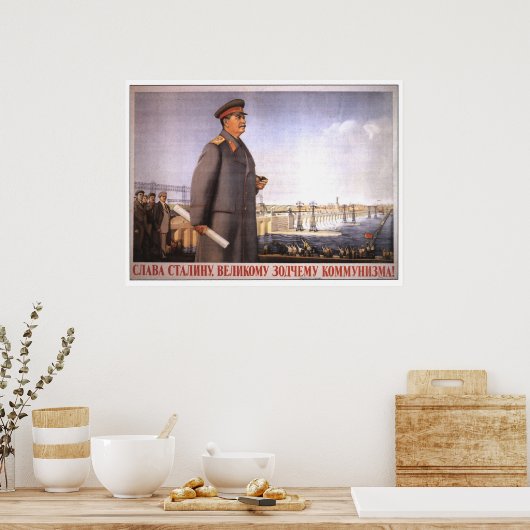 Poster soviétique (Cuisine)