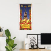 Poster soviétique (Bureau à domicile)