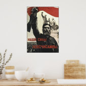 Poster soviétique (Cuisine)