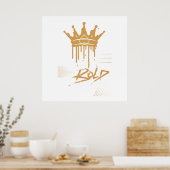 Poster Soyez audacieux (Cuisine)