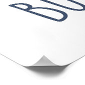 Poster Soyez audacieux (Coin)