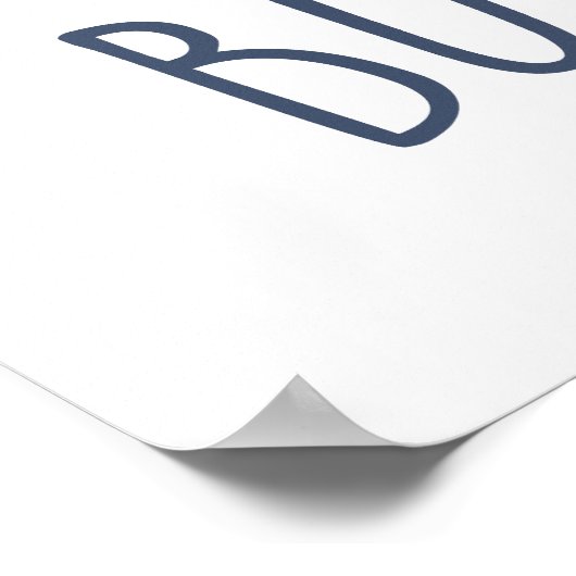 Poster Soyez audacieux (Coin)