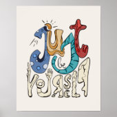 Poster Soyez Audacieux, Sois Toi : Soyez Simplement Toi-M (Devant)