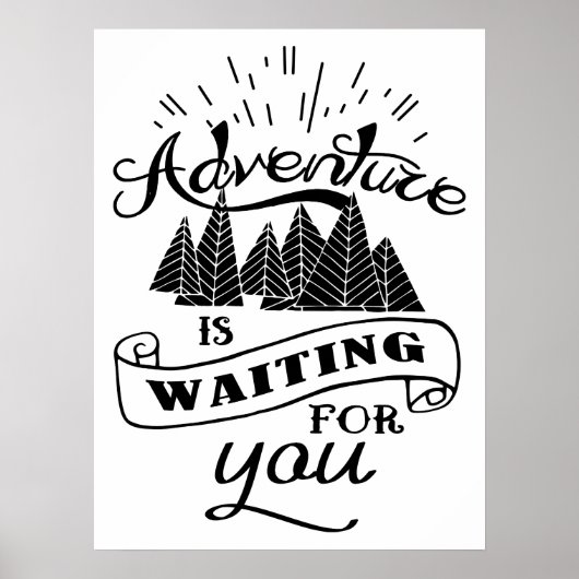 Poster Soyez aventureux ! (Devant)