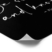 Poster Soyez calme et connaissez (Coin)