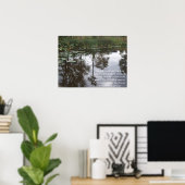 Poster "Soyez calme, et sachez que je suis Dieu. (Bureau à domicile)