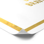 Poster Soyez courageux (Coin)