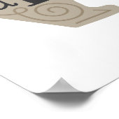 Poster Soyez courageux comme un ours - L'art des enfants (Coin)