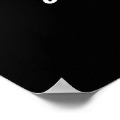 Poster Soyez courageux Prenez des risques (Coin)